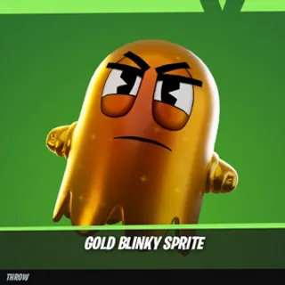 Gold Blinky Sprite