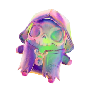 HoloFoil Grim Sprite