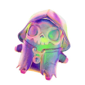HoloFoil Grim Sprite