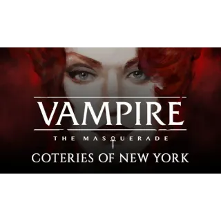VAMPIRE: THE MASQUERADE - COTERIES OF NEW YORK|Steam Key|Instant Delivery