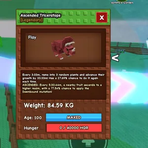 huge ascend triceratops