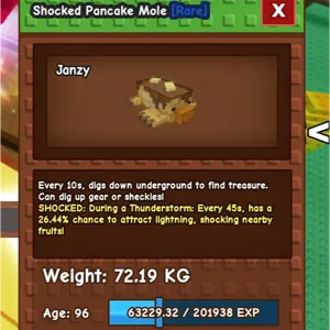 pancake mole shocked