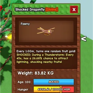 huge shocked dragonfly