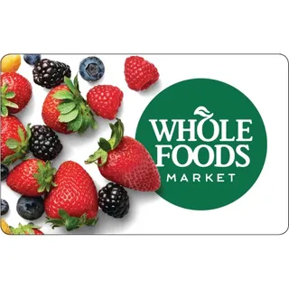 $100.00 USD Whole Foods Market
