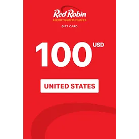 $100.00 USD Red Robin