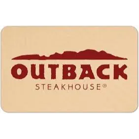 $50.00 USD Outback Steakhouse