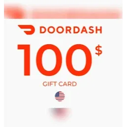 $100.00 USD DoorDash