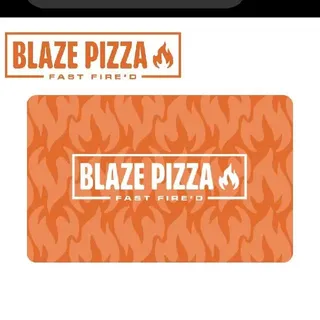 $100.00 USD blaze pizza