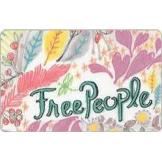 $100.00 USD free people gift card