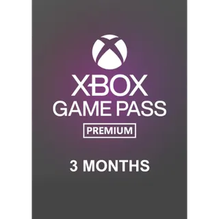 Microsoft Xbox Game Pass 3 month Premium Membership | US United States | Digital Code | Automatic Instant Delivery
