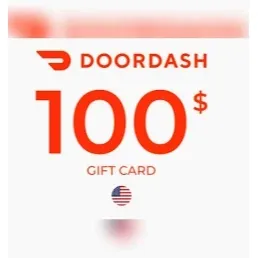 $100.00 USD DoorDash