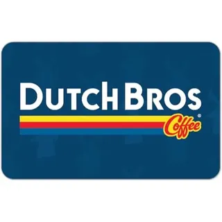 $15.00 USD Dutch Bros - eGift Card – Instant Delivery