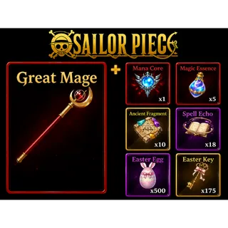 GREAT MAGE SET -SAILOR PIECE