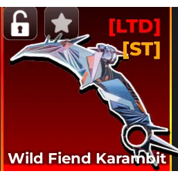 SNIPER ARENA -WILD FIEND KARAMBIT 