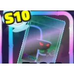 S10 HOLO SLASHER CARD - SPONGEBOB TOWERDEFENSE 