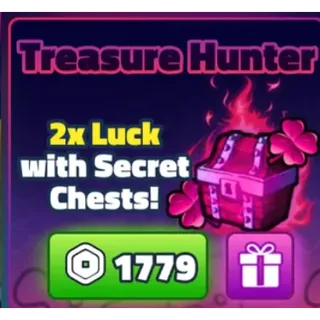 Treasure Hunter (Secret chest x2 luck pass)-SPONGEBOB TOWER DEFENSE 