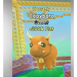HATCH A COW - CAPYBARA (200% PLOT) + 1 400 QA/SEC+ 1 160QA /SEC BUNDLE + FREE ITEM
