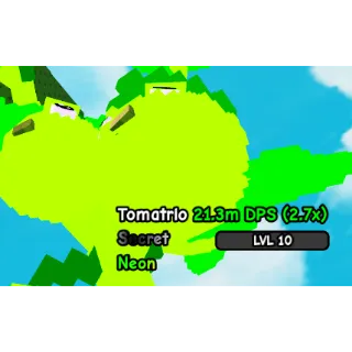 x1 NEON TOMATRIOS|TITANIC|20MILL - 30 MILL DPS X 2.85+ELECTRICFIED FROZEN NEON TOMATRIO 15 MILL DPS -20 MILL DPS