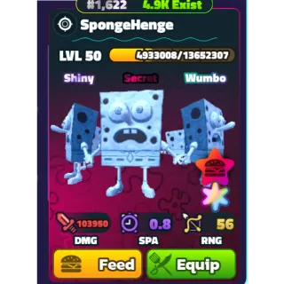 (SS) SW PP LVL 50 HENGE(SUPER STAR)