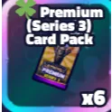 X2 LUCK PREMIUM SERIES 3 CARD PACKS X6 - SPONGEBOB TOWER DEFENSE