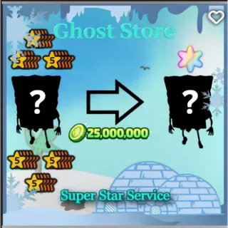 RANDOM SUPER STAR UNIT (GUARENTEED SECRET OR HIGHER RARITY) -SPONGEBOB TOWER DEFENSE 