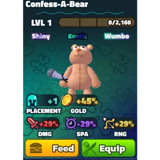 CONFESS A BEAR - SPONGEBOB TOWER DEFENSE 
