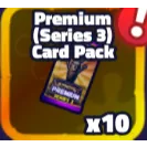 series 3 premium card packs (x10) 