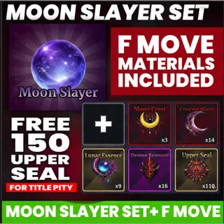 MOON SET + F SKILL -SAILOR PIECE + 150 FREE UPPER SEALS FOR TITLE PITY 