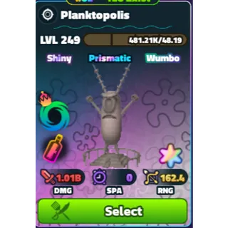 SW SUPER STAR PLANKTOPOLIS RB SERIAL ! -SPONGEBOB TOWER DEFENSE