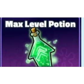 MAX LEVEL POTION -SPONGEBOB TOWER DEFENSE 