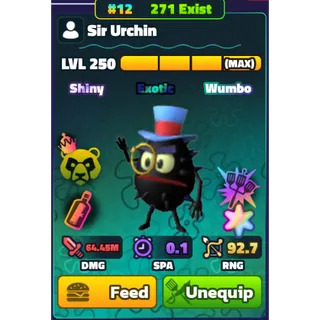 SW SUPER STAR SIR URCHIN RB # UNIT -SPONGEBOB TOWER DEFENSE 