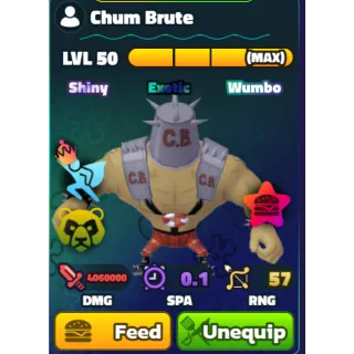 SW CHUMBRUTE LVL 50 NC PP RELIC