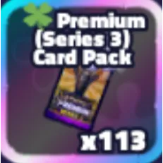 x2 luck premium series 3 card packs (x100) - SPONGEBOB TOWER DEFENSE