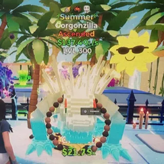 summer Gorgonzilla