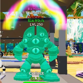 rainbow titanocchio