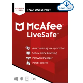 McAfee LiveSafe Unlimited devices