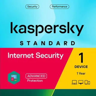 KASPERSKY INTERNET SECURITY STANDARD ACTIVATION CODE 1 Year 1Device