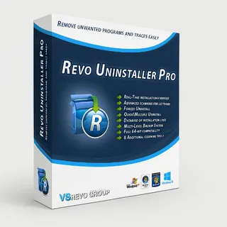 Revo Uninstaller Pro 1PC 1Year
