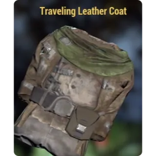Traveling Leather Coat
