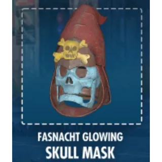 FASNACHT GLOWING SKULL MASK