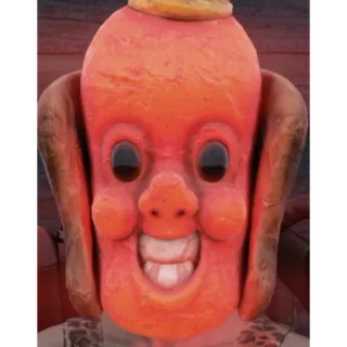 FASNACHT GLOWING RED HOT MASK