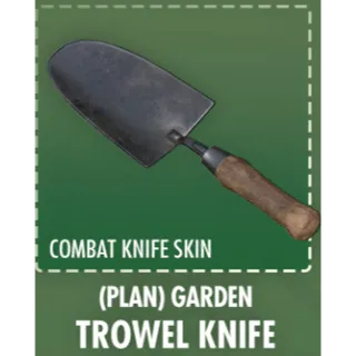 Plan: Garden Trowel Knife