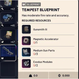 Tempest Blueprint