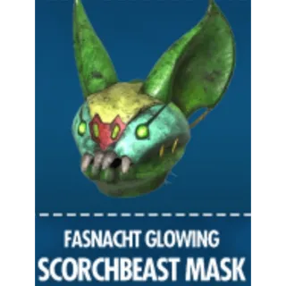 FASNACHT GLOWING SCORCHBEAST MASK