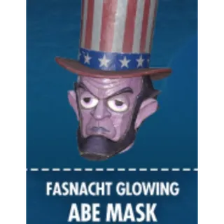 FASNACHT GLOWING ABE MASK