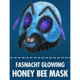 Fasnacht glowing honey bee mask