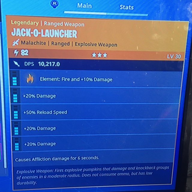 Jack O Launcher Fortnite Save The World Other Gameflip - jack o launcher fortnite save the world