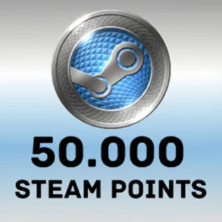 ⭐️ 50000 Steam Points (50K) ⭐️