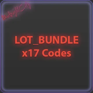 Toy Code: Lot (x17 total codes) - INSTANT DELIVERY