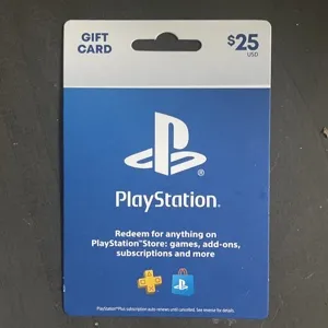 $25.00 PlayStation Store